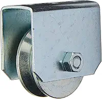 Vonder, Roldana Para Portão 2", Tipo V, Aço Zincado, Caixa Fechada.