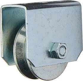 Vonder, Roldana Para Portão 2", Tipo V, Aço Zincado, Caixa Fechada.