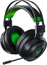Razer Nari Ultimate for Xbox One Wireless 7.1 Surround Sound Gaming Headset: HyperSense Haptic Feedback - Auto-Adjust Headband - Retractable Mic – for Xbox One, Xbox Series X & S - Black/Green
