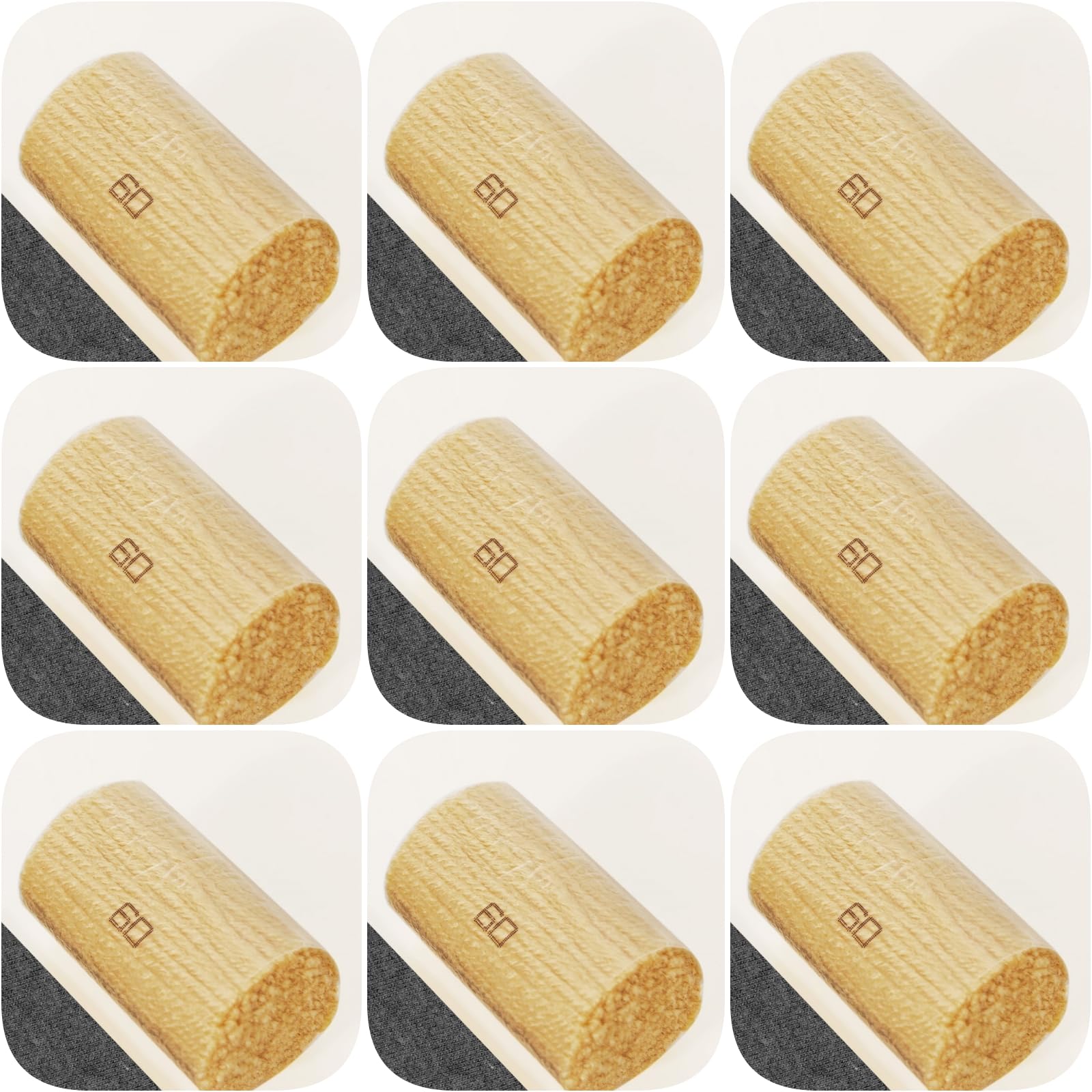Yglnden 10 Bundles Latch Hook Kit Colorful Yarn Bundles Cut Rug DIY Latch Hook Yarn for Handmake Craft Sewing Knitting for Adults (10 Bundles# Light Brown B)