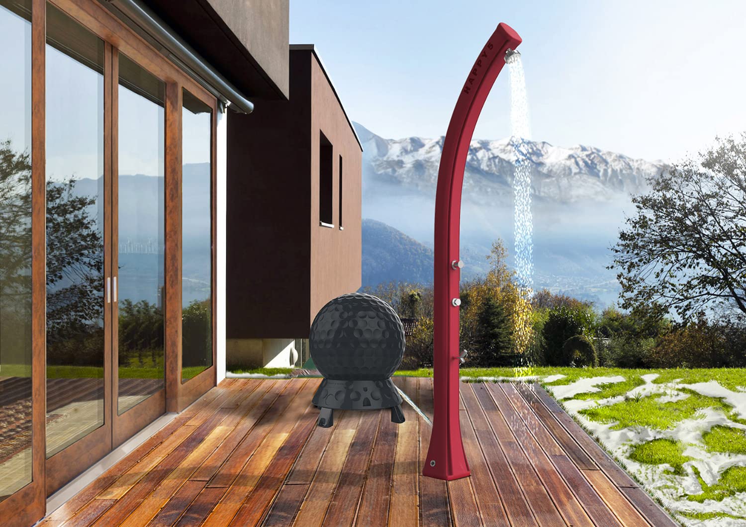 Collettore Solare da Esterno Giardino HB200/7016 Arkema Design