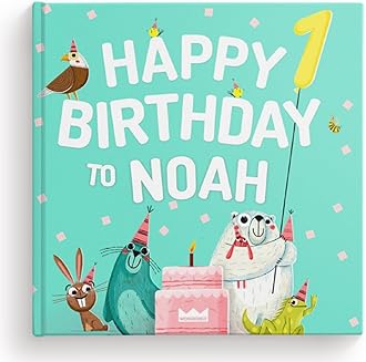 Personalized 1st Birthday Gift - Happy Birthday to You - Personalized Book for Kids (Hardcover)