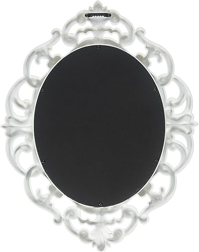 Miniatura 3 de Kole - Espejo de pared ovalado color blanco