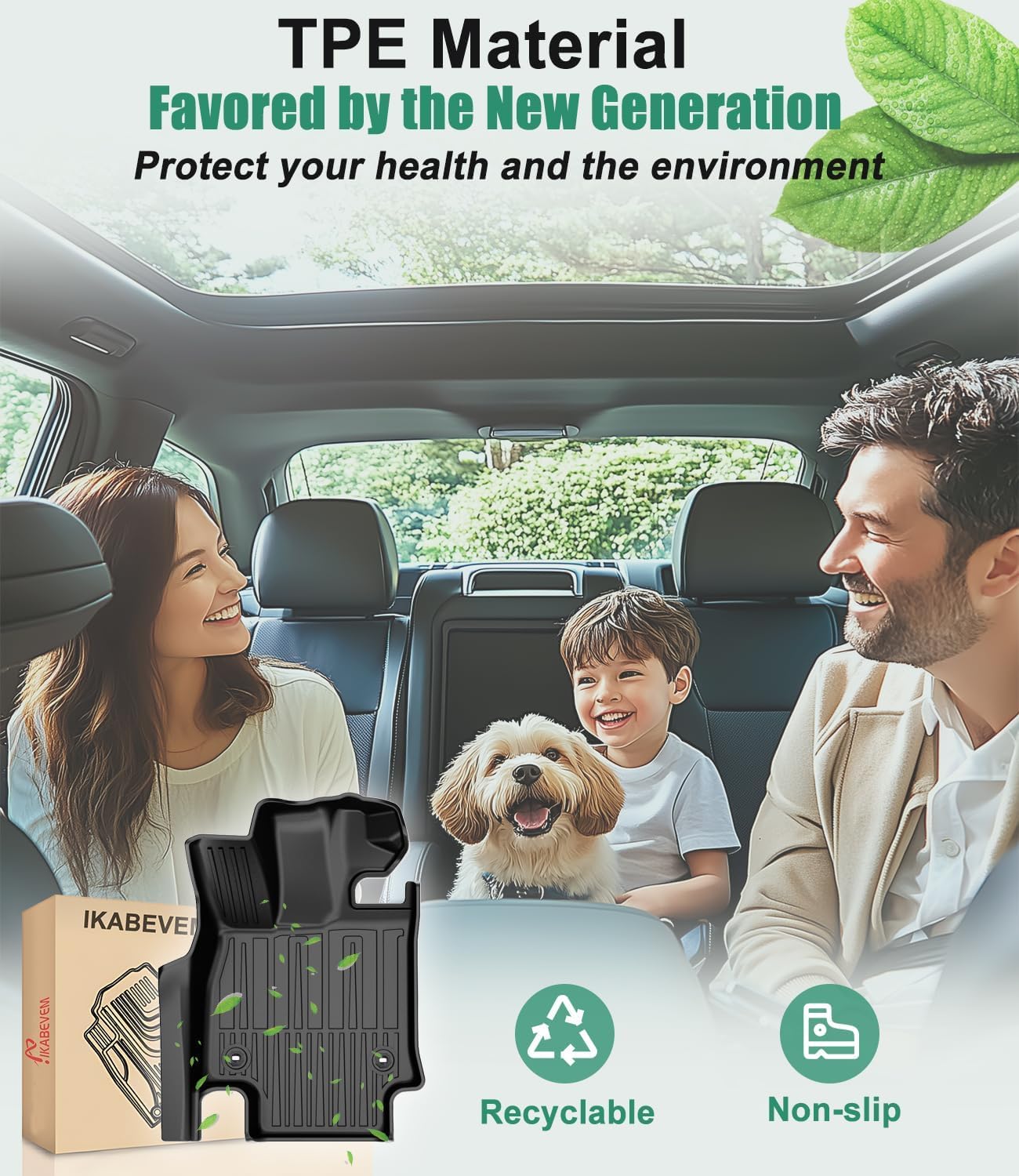 Original Floor Mats for 2022-2025 Lexus NX NX250/ NX350/ NX350h - Custom Fit All Weather TPE Heavy Duty Car Mats 1st and 2nd Row for NX Accessories