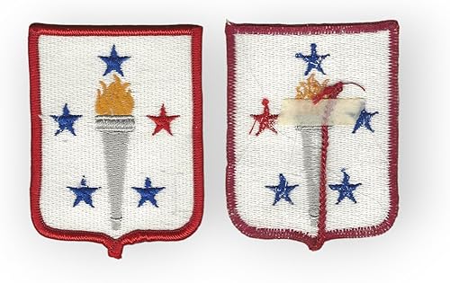 Centro de Excelencia Sostenimiento Vestido 3" Parche me Tipo 1 Estrella ROJA