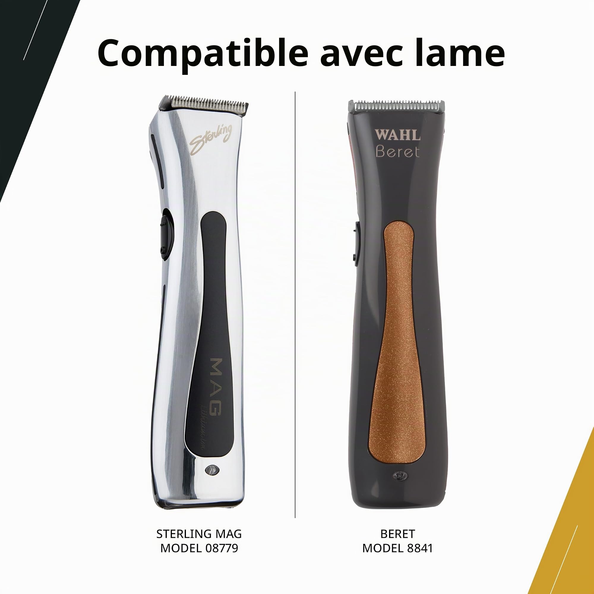 WAHL Professional Detachable Replacement Blade #2111 Fits Echo, Beret, MAG and Sterling 4 Trimmer Models