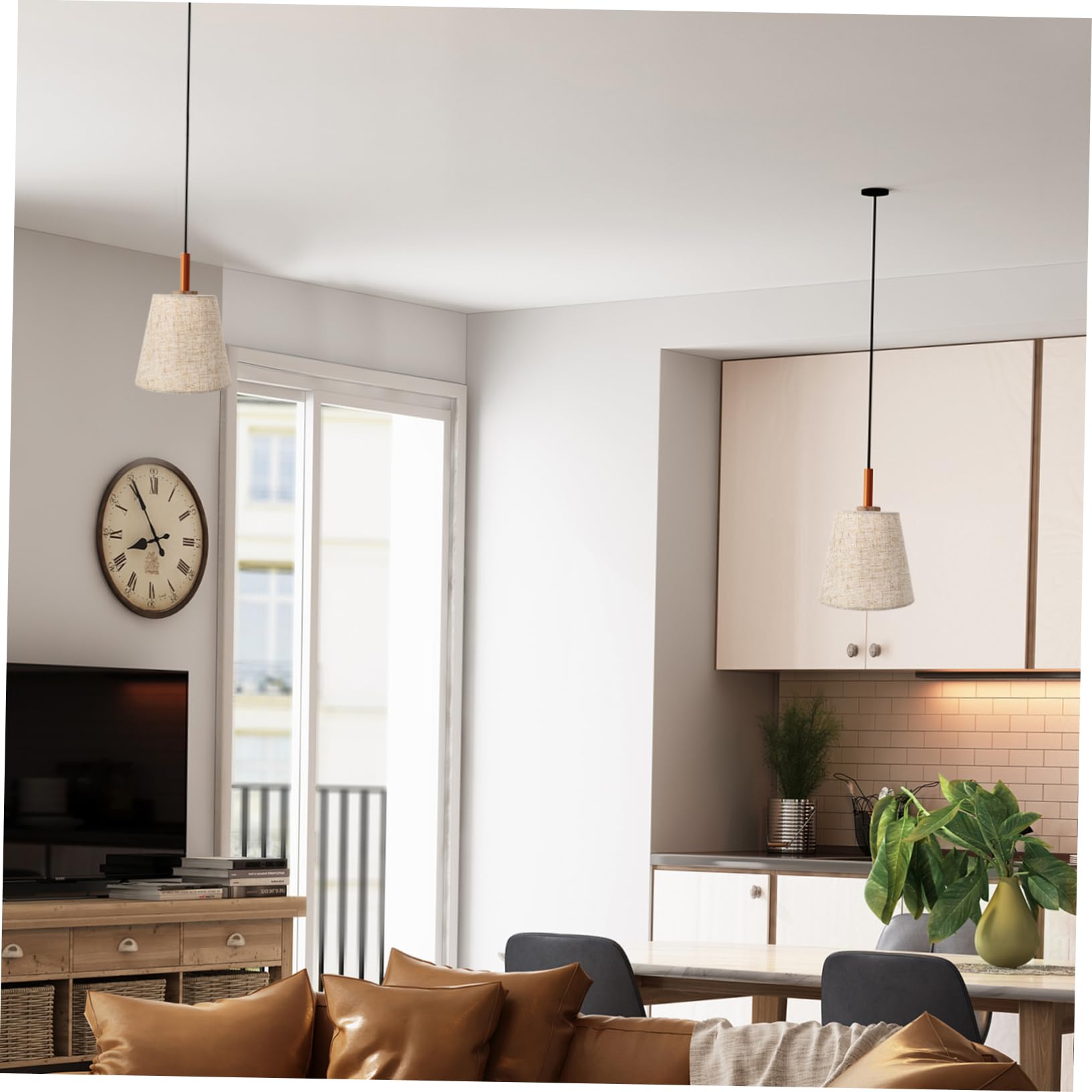 Modern Paper Lamp Shade Ceiling Pendant Light Cover Flower Shaped Lampshade S