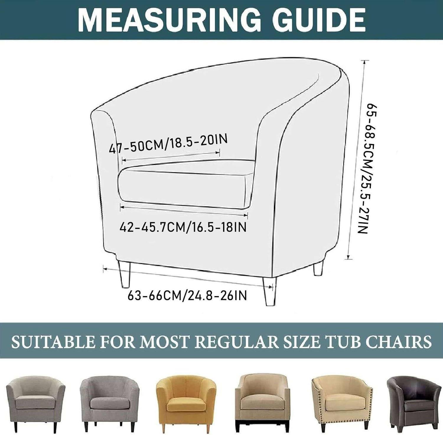 Club Chair Slipcover 2 Piece, Crushed Velvet Barrel Chair Cover with Cushion Cover Soft Stretch Armchair Covers Washable for Living Room Decorative-White-2 Piece