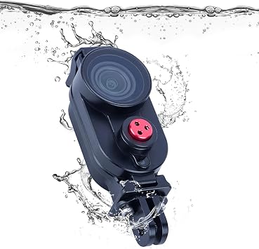 Aluminum Waterproof Case for Insta360 Go3 Go3s 80M Deep Waterproof Camera Housing with Dual Interface for Insta360 Go3 Go3s 63091