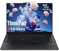 Lenovo ThinkPad E16 Business Laptop: Intel Core Ultra 5 225H, 16GB DDR5, 1TB SSD, Triple 4K Output, Fingerprint, Win 11 Pro
