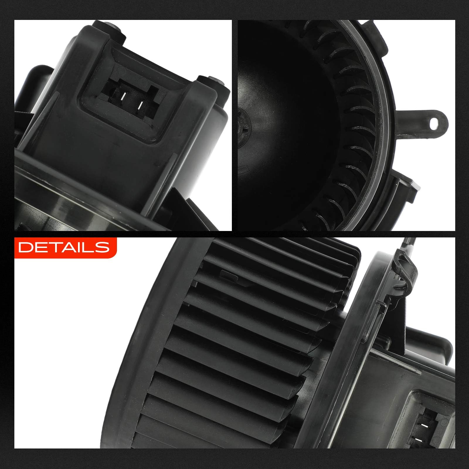 Frankberg Motore del ventilatore Ventilatore del riscaldamento Compatibile con Ducato Furgone 250 Boxer Bus Jumper Bus Ducato Bus 250 Ducato Pianale/Telaio 250 Replace# 77364058