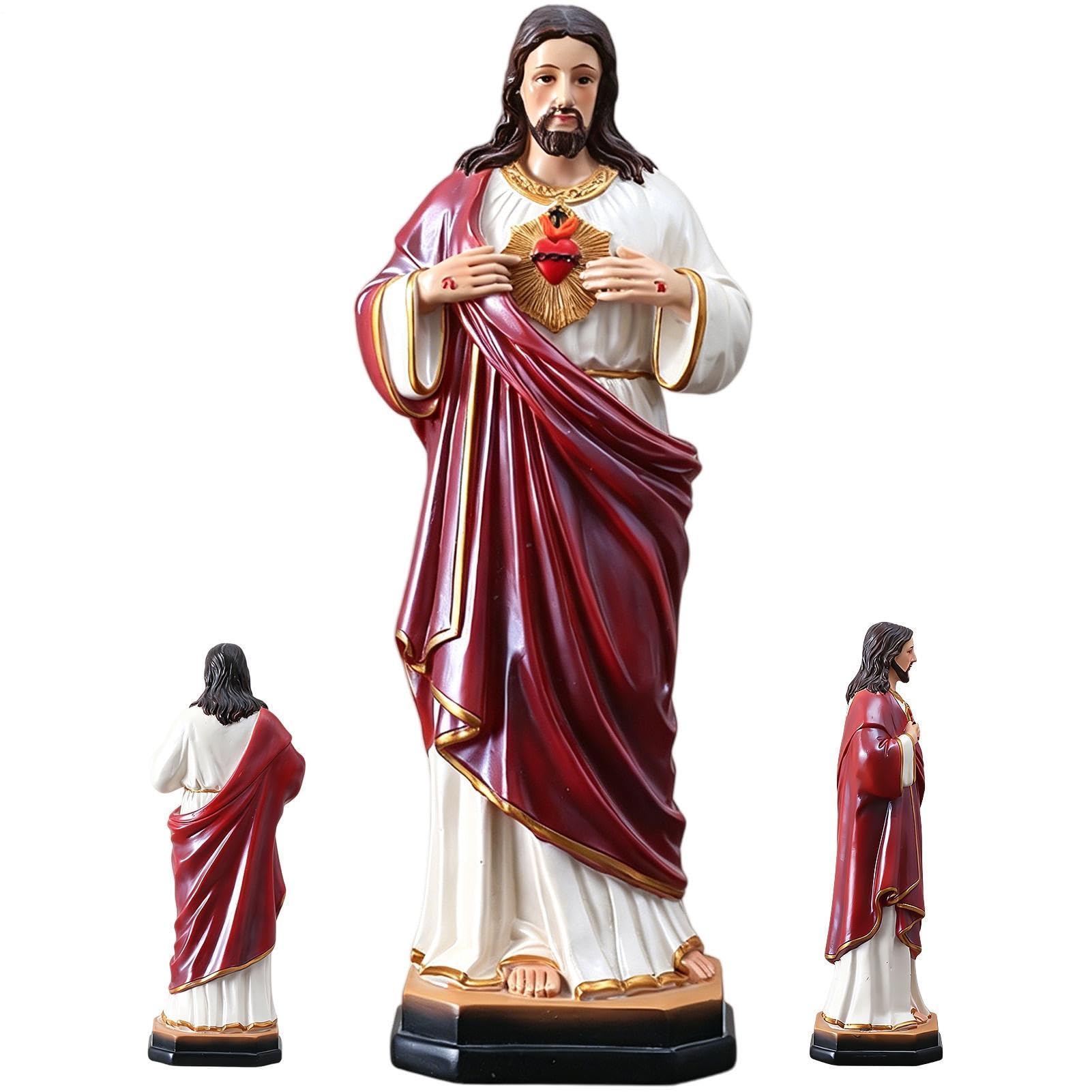Statue de Jésus-Christ en résine, le cadeau religieux idéal pour un foyer