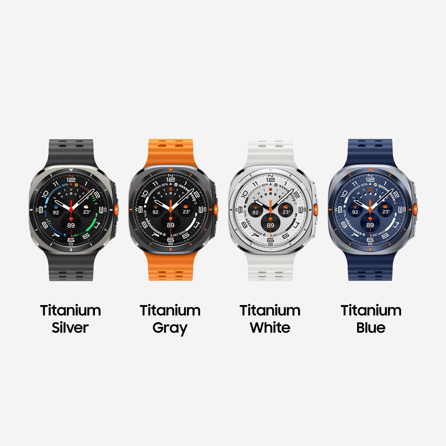 Samsung Galaxy Watch Ultra (2025) 47mm LTE Smartwatch, Titanium Casing, Advanced Sleep Coaching, Running Coach, Energy Score, Heart Rate Tracking, GPS, Titanium Blue [US Version, 2 Yr Warranty]