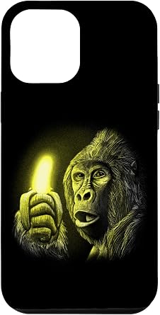 iPhone 15 Pro Max Gorilla and Banana Design Case
