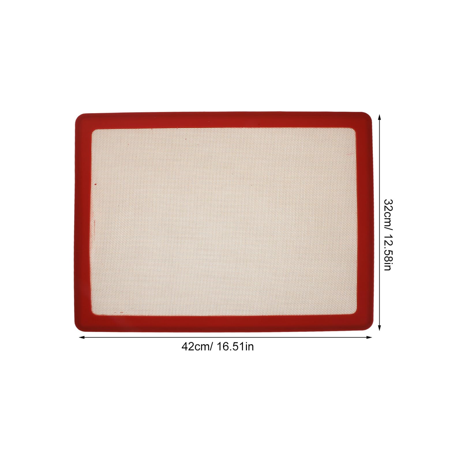 Backmatte aus lebensmittelechtem Silikon – Antihaft-Backmatte zum Rollen von Kuchen und Keksteig, ofenfestes Backblech, perfekt zum Backen und Kochgeschirr, wiederverwendbar, Küchenzubehör