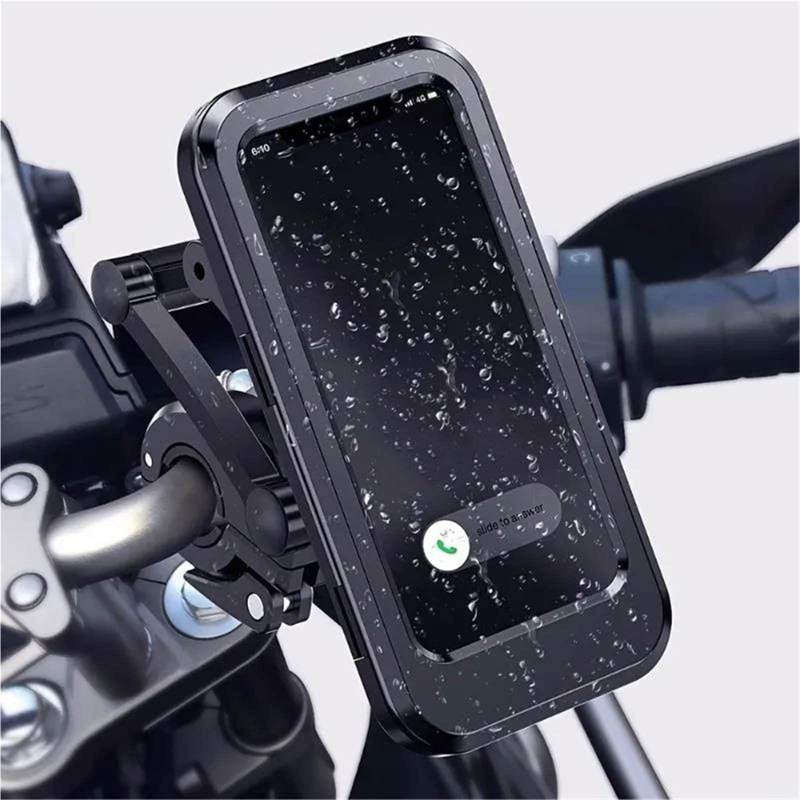 HDSNWG Support De Téléphone Moto pour Pivot À 360 °