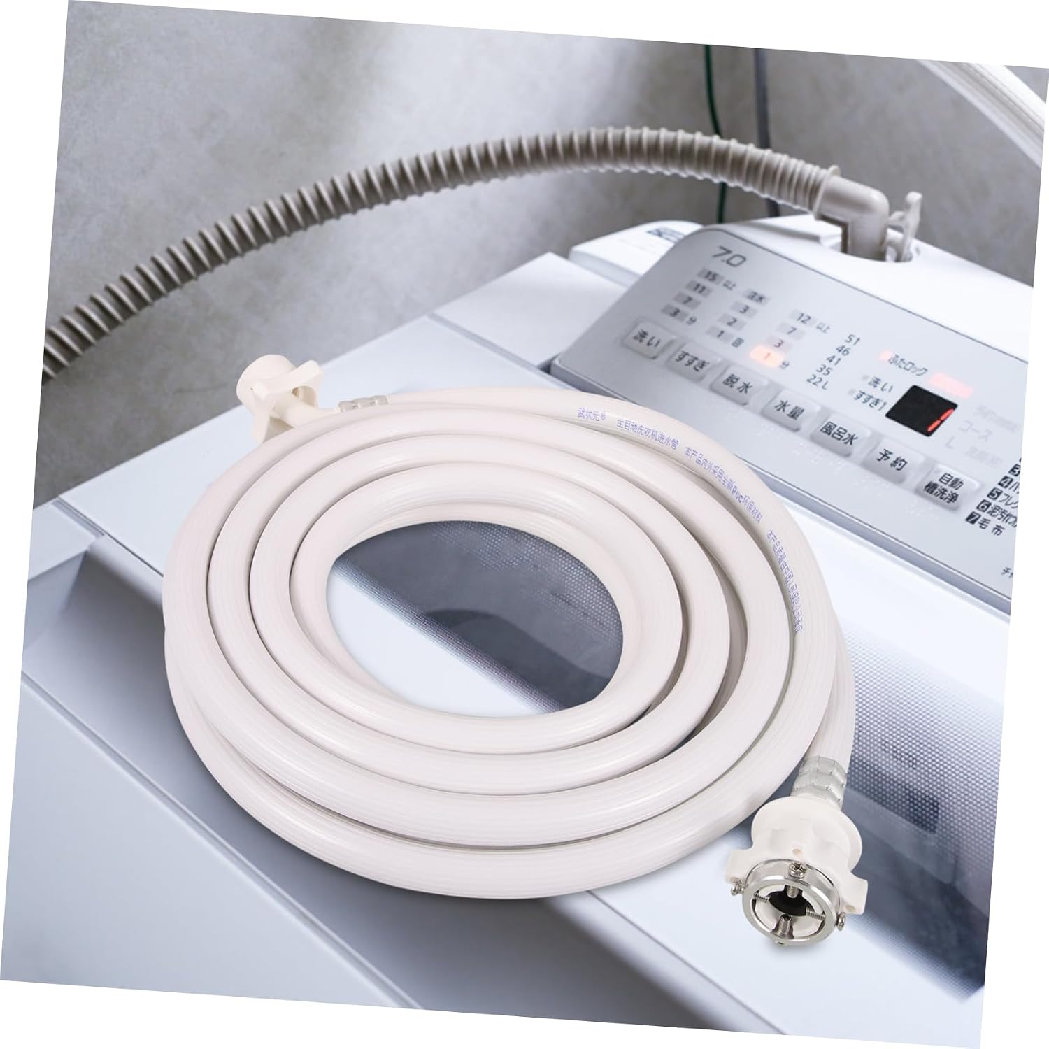 jojofuny Washing Machine Inlet Hose Flexible Water Hose for Automatic Washers Construction Easy Connection for Various Installation Environments