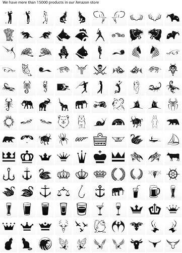 Miniatura 5 de Calcomanía adhesiva plateada para surfistas, pasatiempos, motocicleta, vehículo, tableta, gris (6 x 4.92 pulgadas)