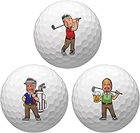 Vista 22 de Pelotas de golf personalizadas de With Love From Julie para hombres - Bolas de golf personalizadas - Regalos personalizados de bolas de golf