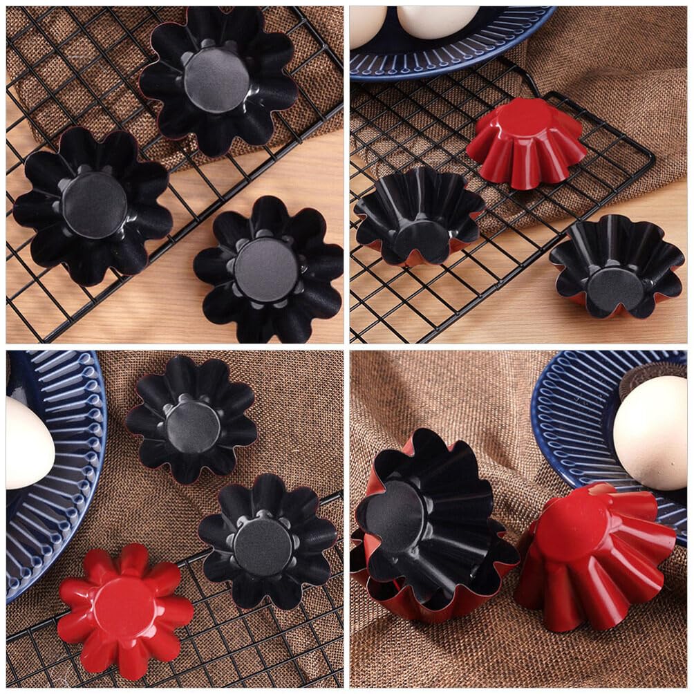 Pirottini Forno Congelatore 150 Pirottini Muffin Alluminio GBACHOOSE - Stampi Rotondi 9x4x5.6cm Per Forno Vaschette Per Muffin