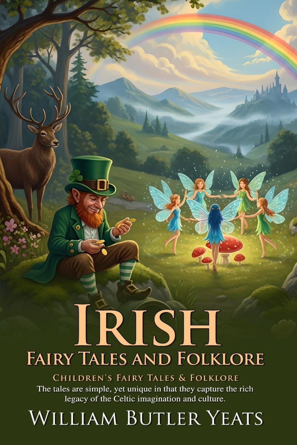 Irish Fairy Tales and Folklore: The Complete W. B. Yeats Collection of Celtic Magic: Legends of the Land and Water: Ancient Irish Wisdom and Beliefs - Illustrated Edition with Author Biography