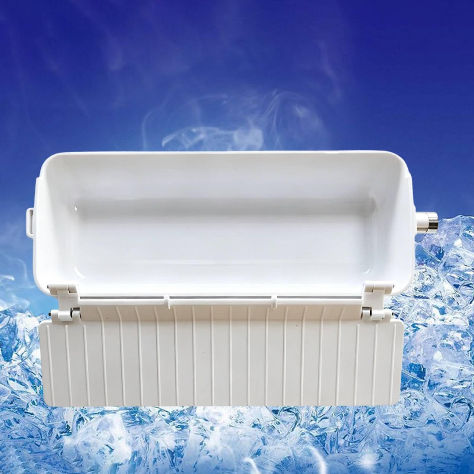 Bandeja de Repuesto para Fabricadora de Hielo Bandeja Giratoria Cubitera Depósito de Hielo Accesorio de Sustitución Mantenimiento Sencillo PP Compacto