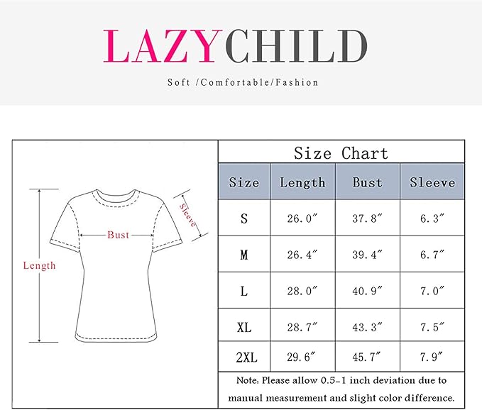 The LAZYCHILD Cat Mom shirts for women are designed for cat lovers who want to show off their love for their furry feline friends. These cat mama t-shirts feature funny cat graphic tees that come in a variety of designs, colors, and sizes. Made from high-quality materials, these shirts are comfortable to wear and perfect for everyday casual wear.
These pet lover gifts shirts are great for cat owners who want to express their devotion to their beloved pets in a fun and stylish way. The graphic tees feature cute and humorous designs that are sure to be a hit with fellow cat enthusiasts. Whether you're a proud cat mom or simply a cat lover, these shirts are a great way to show off your love for your furry companions.
Whether you're lounging at home with your cat or out and about running errands, these LAZYCHILD Cat Mom shirts are a great choice for any occasion. With their eye-catching designs and comfortable fit, these shirts make a great addition to any cat lover's wardrobe. Show off your love for your furry friend with these adorable and stylish cat mama t-shirts. Description by ChatGPT.
