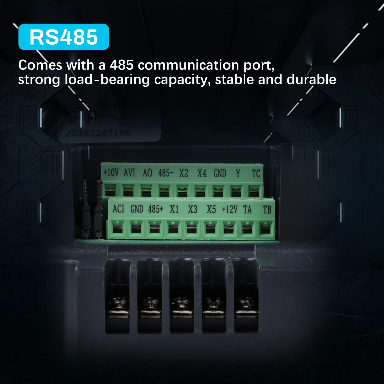 0,75kw Variador de frecuencia 220V Entrada monofásica 220V Salida trifásica 220V Variador de frecuencia VFD Cuadro de control extraíble modelo 207VEE (con cable de extensión de 1,5m)