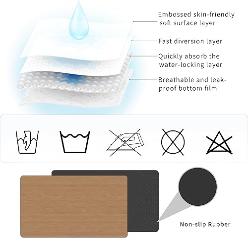 Miniatura 4 de Tapete de secado de platos, tapete de café, accesorios de barra de café, tapete absorbente de secado de platos para cocina, encimera, fregadero,