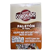 Vista 3 de Coronado Paleton De Cajeta Quemada - Paletas mexicanas de leche de cabra (4 x 10 unidades)