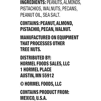 PLANTERS NUT-RITION Heart Healthy Nut Mix, Plant Based Protein, 1.07 Oz x 7