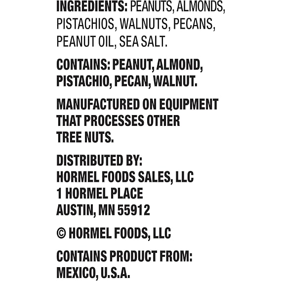 PLANTERS NUT-RITION Heart Healthy Nut Mix, Plant Based Protein, 1.07 Oz x 7