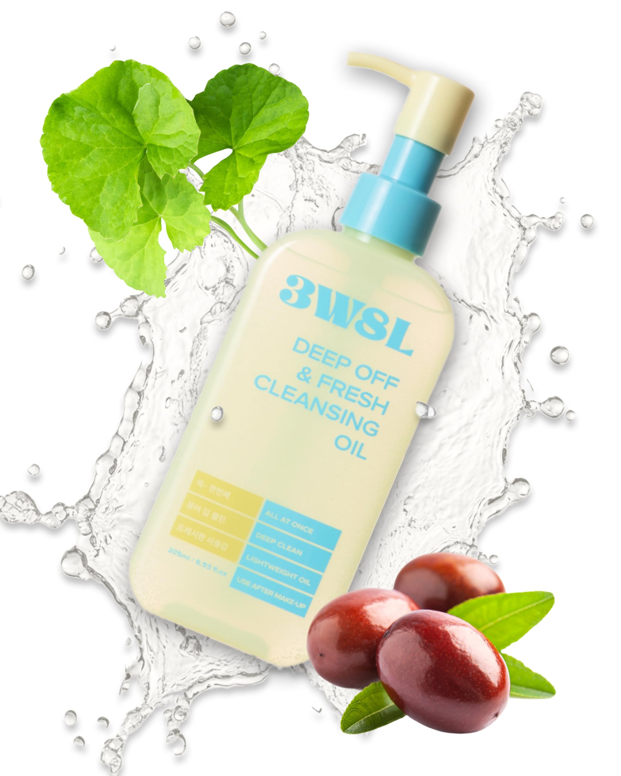 Amazon.com: 3W8L Deep Off & Fresh Cleansing Oil – Fast emulsifying