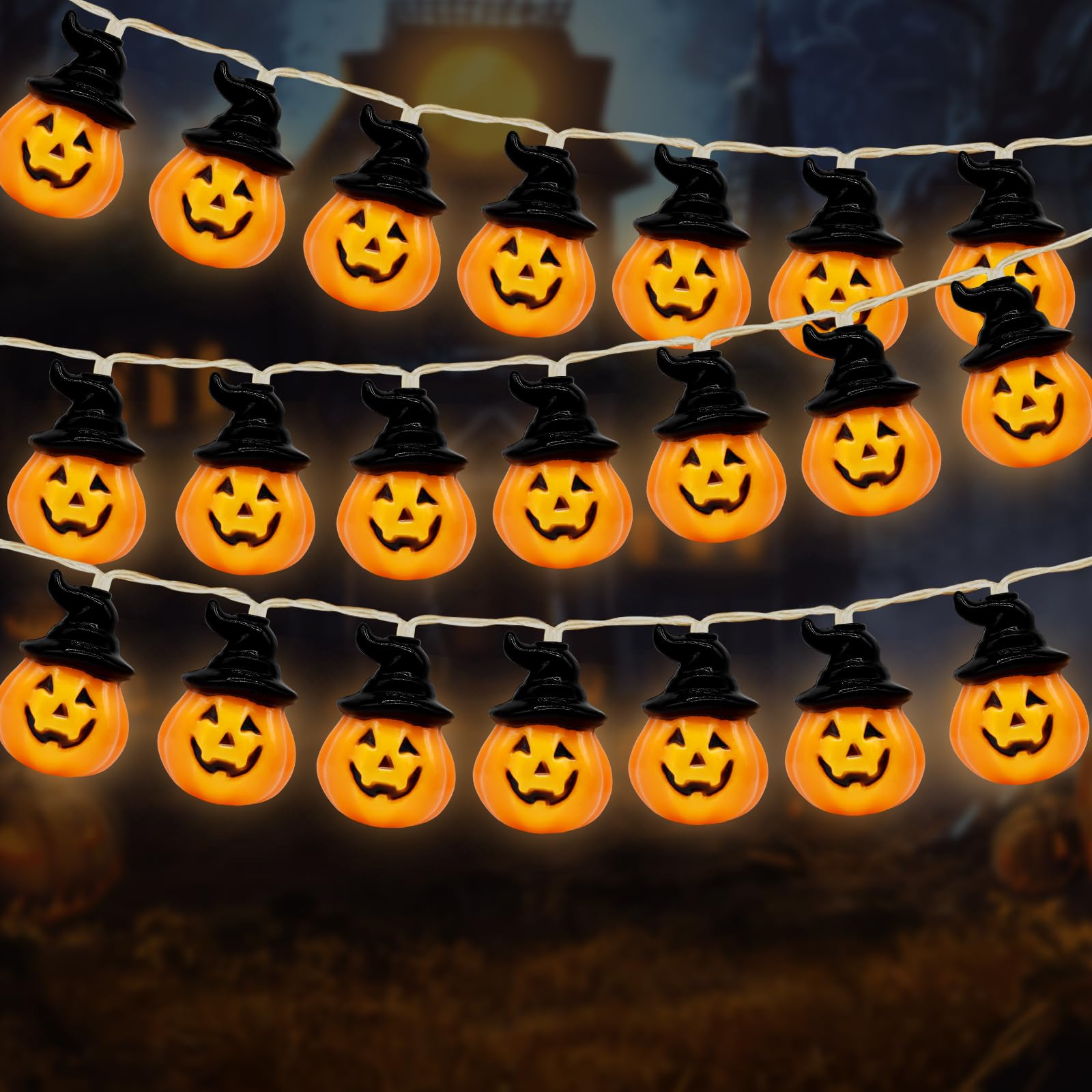 Luci A LED A Forma Di Zucca Per Halloween, Punk, Teschio Di Strega, Lanterna Decorativa Per Feste Di Carnevale Festival In Giardino 90150784