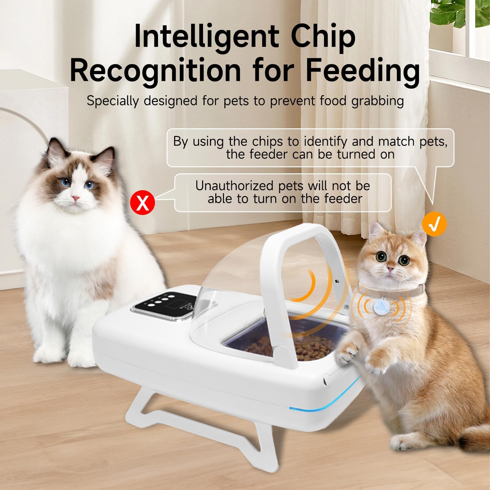 Rfid Amazon Cat Feeder Chip Microchip Feeder Chip Reading Cat