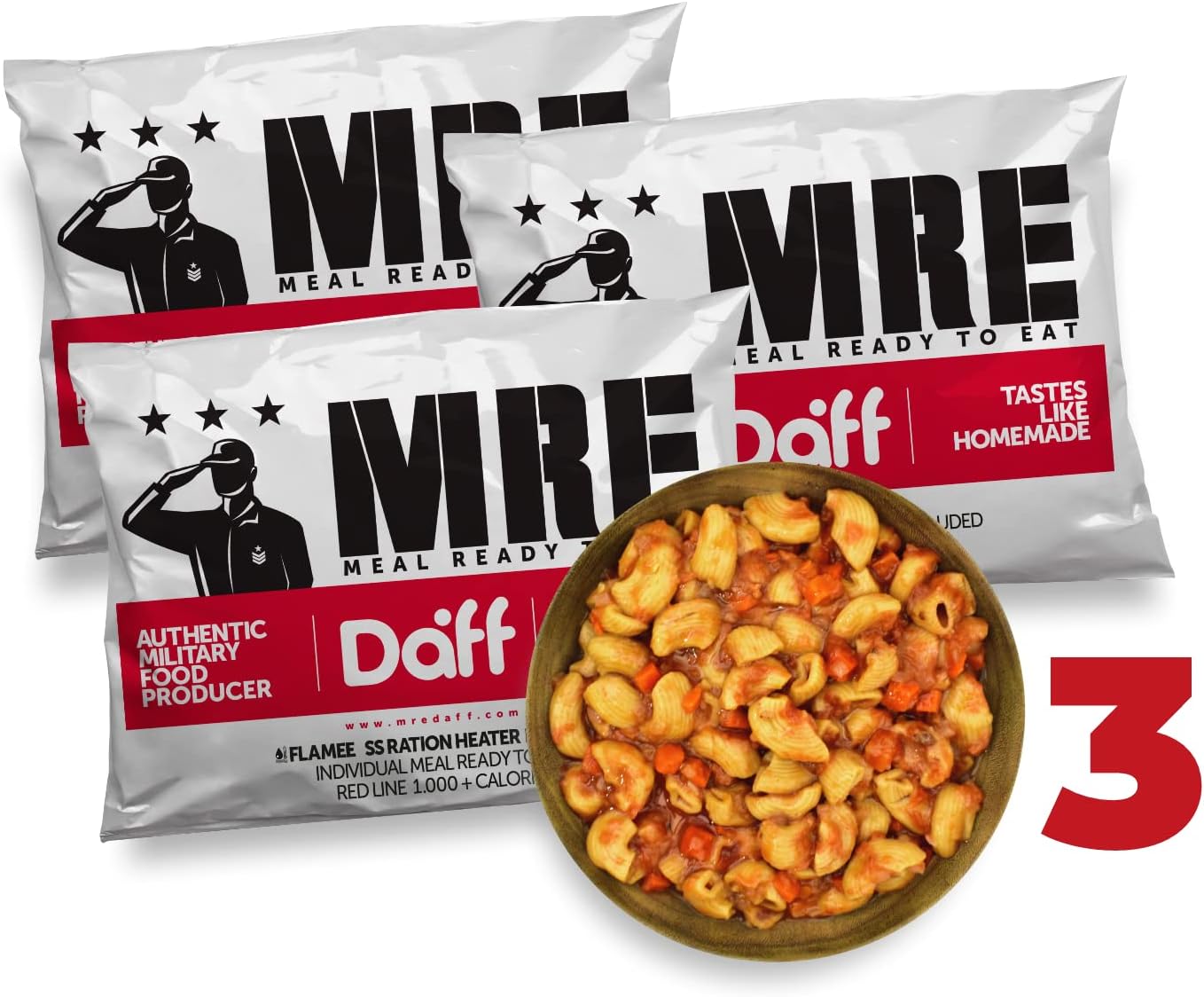 MRE Military Style (No Heater)