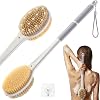 Back Scrubber Body Shower Brush: Massage & Exfoliation Dry Brush Anti Slip 18.1
