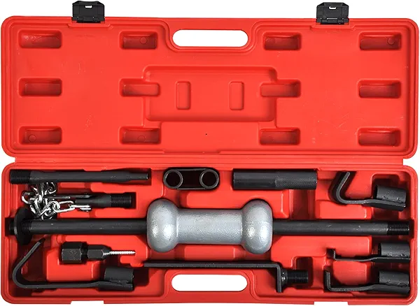 WINMAX TOOLS AUTOMOTIVE 13pc Comprehensive 10Lb Dent Puller Slide Hammer Body Repair Garage Tool
