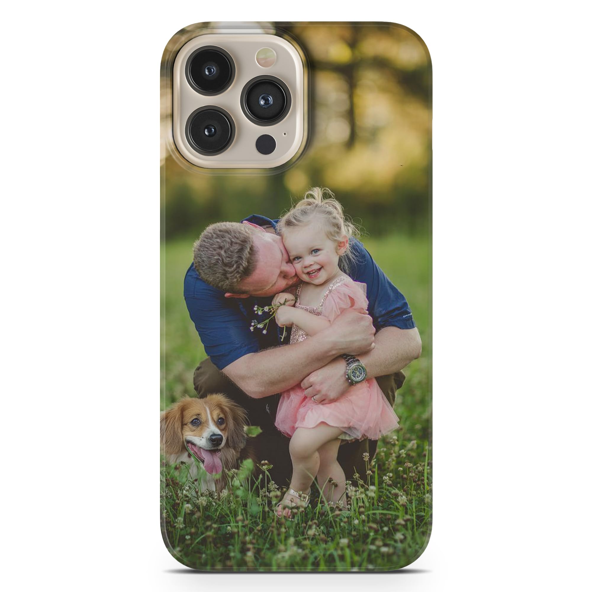 AMAZING Personalised Custom Case for iPhone 15 Pro Max Plastic Case Design Your Cover with Images Photo Text - Your Own Design