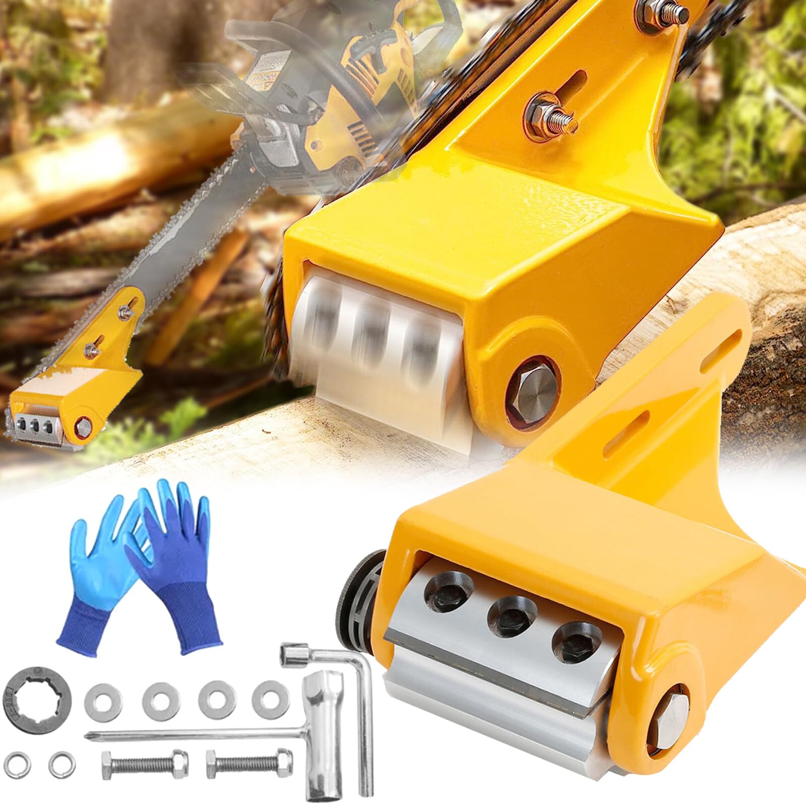 Pela-Legno, Utensile Per Scortecciare Tronchi Con 4 Lame Allungate Per Costruttori Di Legno Accessorio Per Motosega Per Scortecciare Legno Utensile Per Scortecciare Legno Accessori Per Motoseghe