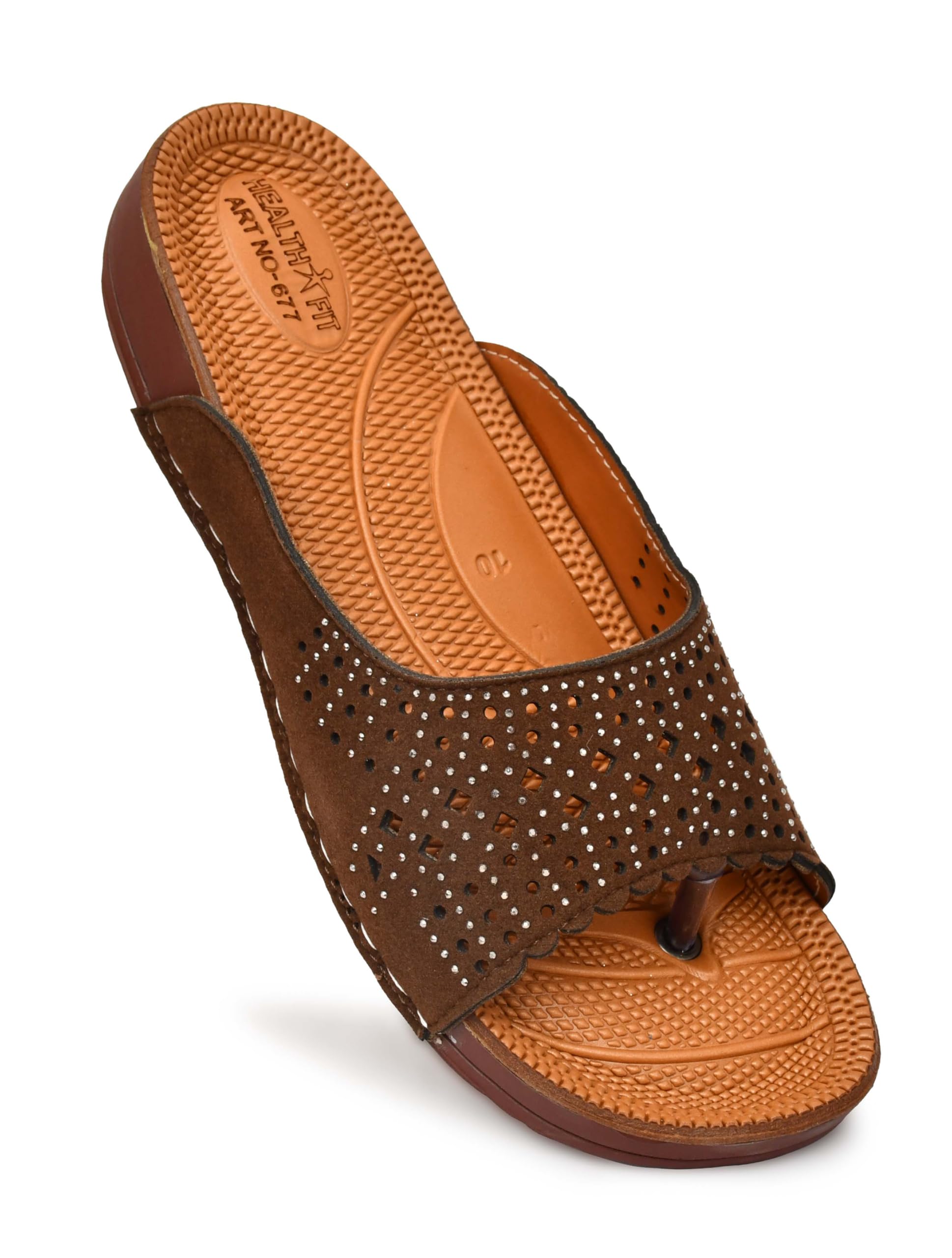 health fit Extra Super Soft Ortho Care Diabetic & Orthopedic Slippers/Doctor Chappal & Ultra-Lightweight Stylish Footwear for Women's 677-picture-21