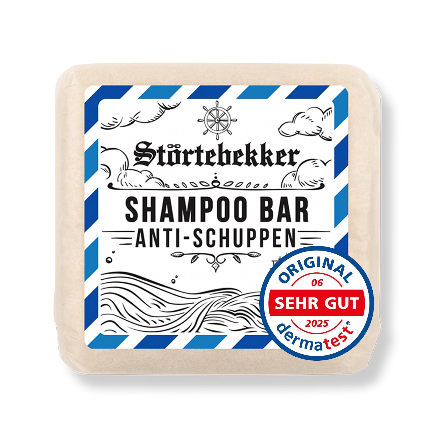 Störtebekker® Festes Shampoo Premium Anti Schuppen - Festes Shampoo