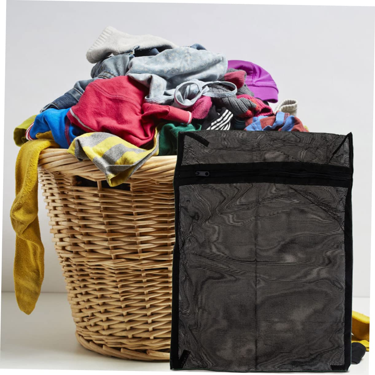 PRETYZOOM 12piezas Bolsas De Lavandería De Malla Cremallera Bolsas De Lavado Para Ropa Delicada Organizador De Ropa Sucia y Accesorios Para Viajes y Camping