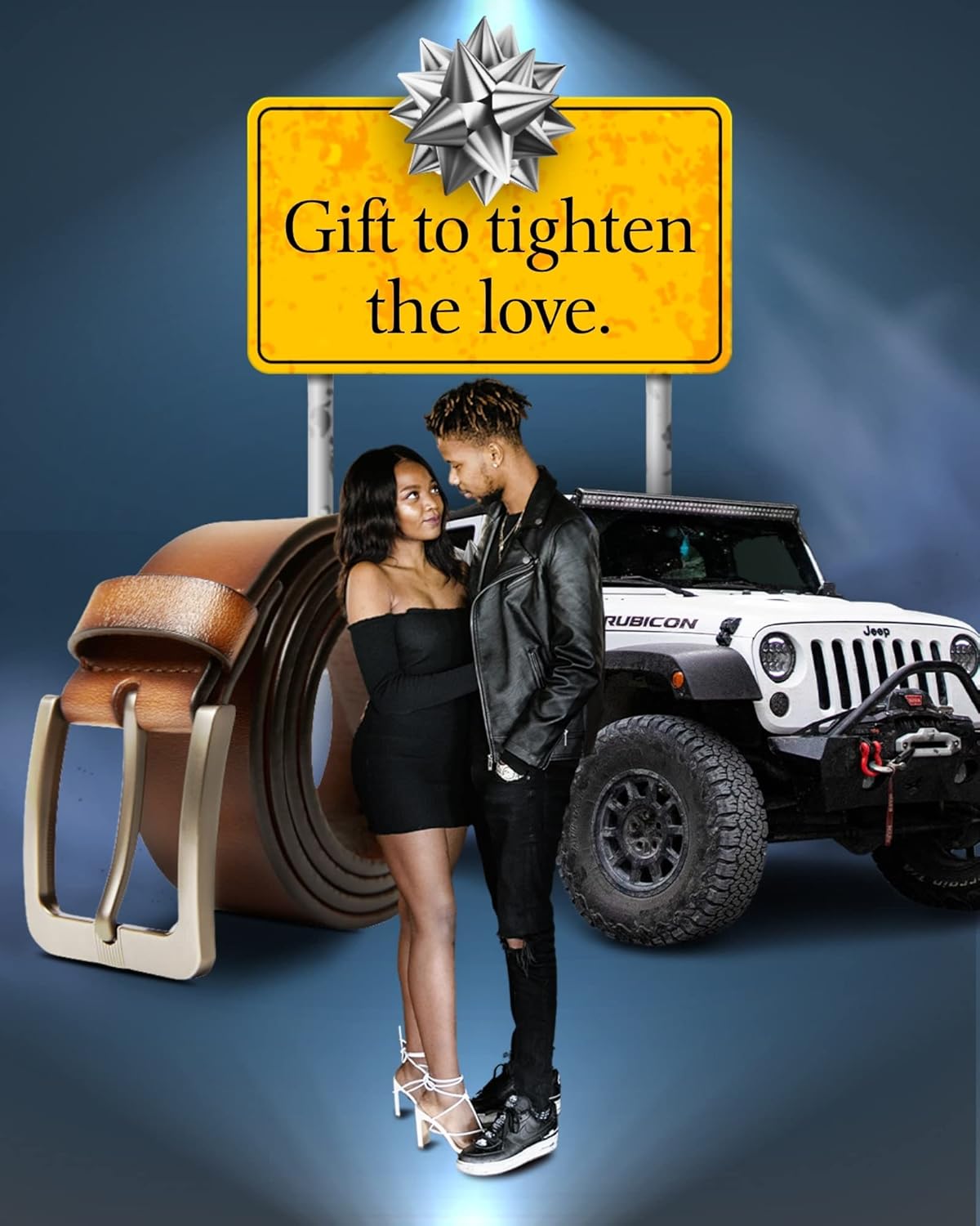 Genuine Leather Dress Belt For Men - Mens Belts For Suits, Jeans, Uniform With Single Prong Buckle - Designed in the USA - Image 4