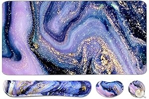 4-in-1 Mousepad, Keyboard Wrist Rest, Mousepad Set