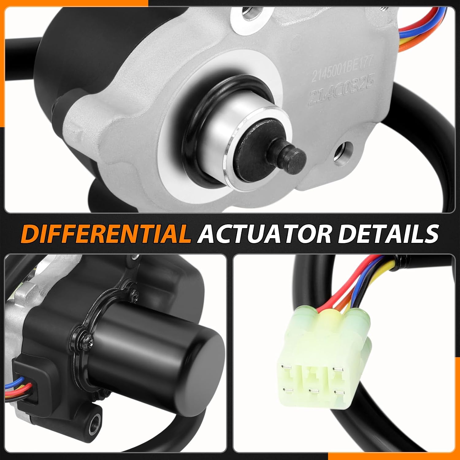 Differential Actuator Fit for Kawasaki Brute Force 750 650 Prairie 360 650 700 Differential Lock Actuator Replace 16172-0039 16172-0004 16172-0007 16172-0037