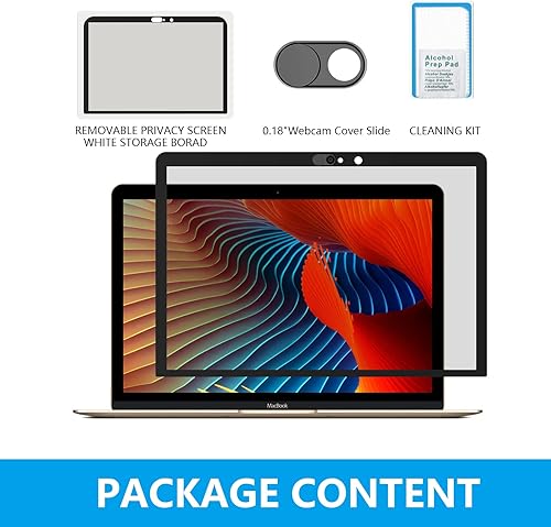 Vista 76 de FILMEXT Filtro protector de pantalla de privacidad totalmente extraíble para Microsoft Surface Pro X/Surface Pro 8, filtro antirreflejo antiespía