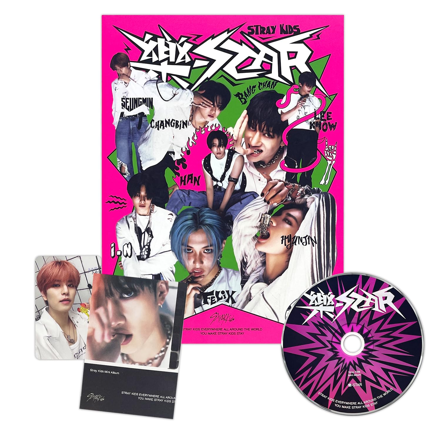 Rock-STAR 8th Mini Album (HEADLINER Ver.) Photobook + CD-R +