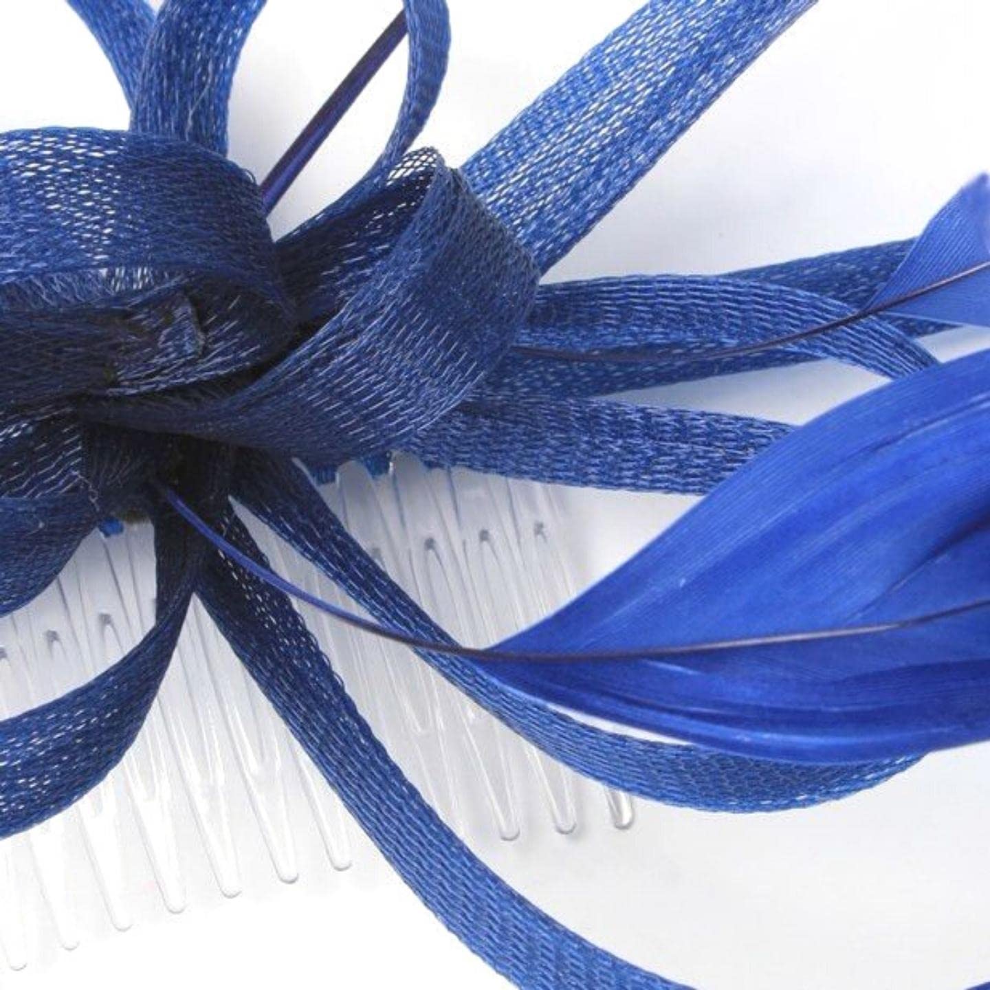 Topkids Accessories Fascinator Hair Slide Hair Comb Fascinators Wedding Hair Slides Wedding Fascinators Royal Ascot Fascinator On Clear Comb for Women Ladies - Image 3