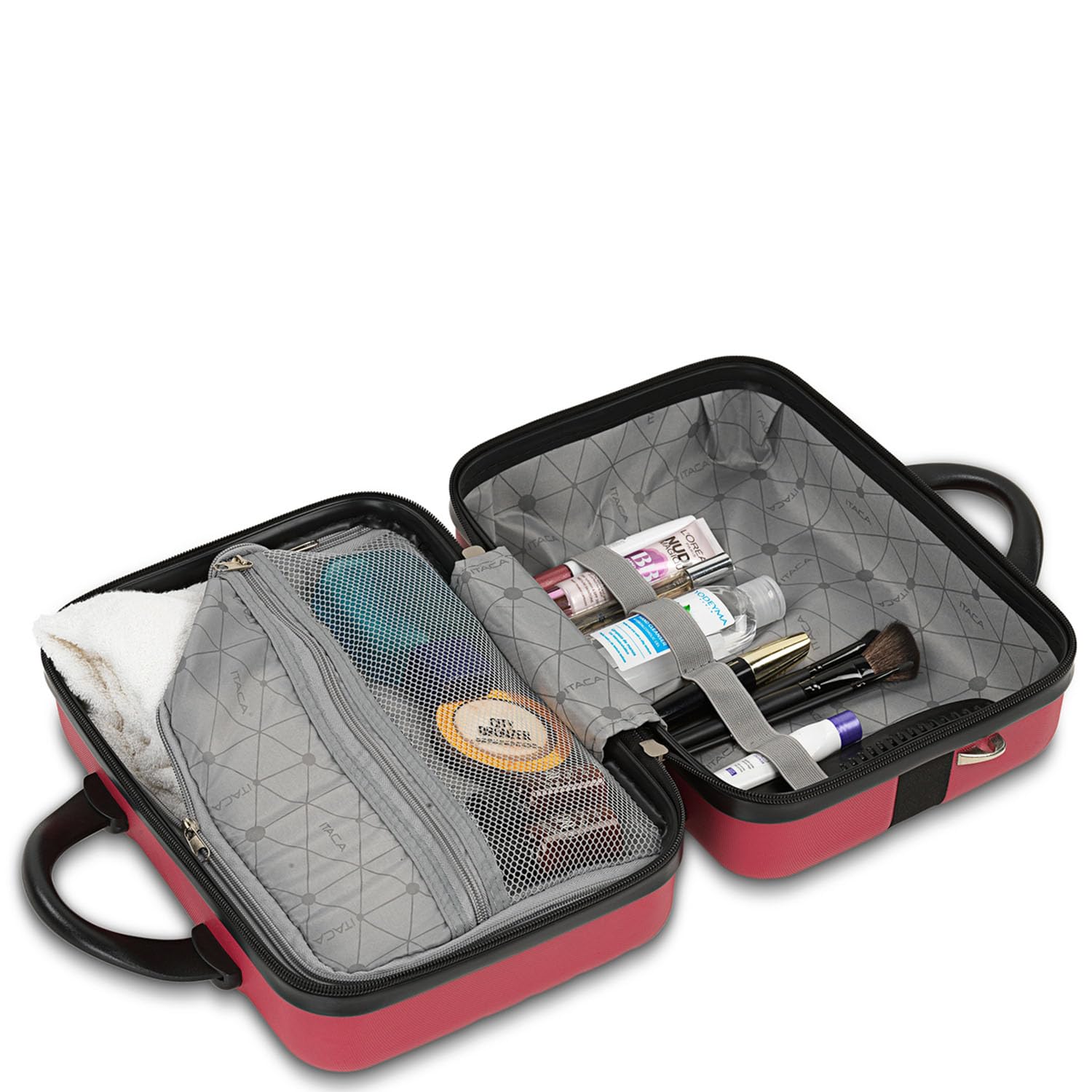 Beauty Case da Viaggio Donna e Uomo Abs - Valigia Portare a Mano Beauty Ca